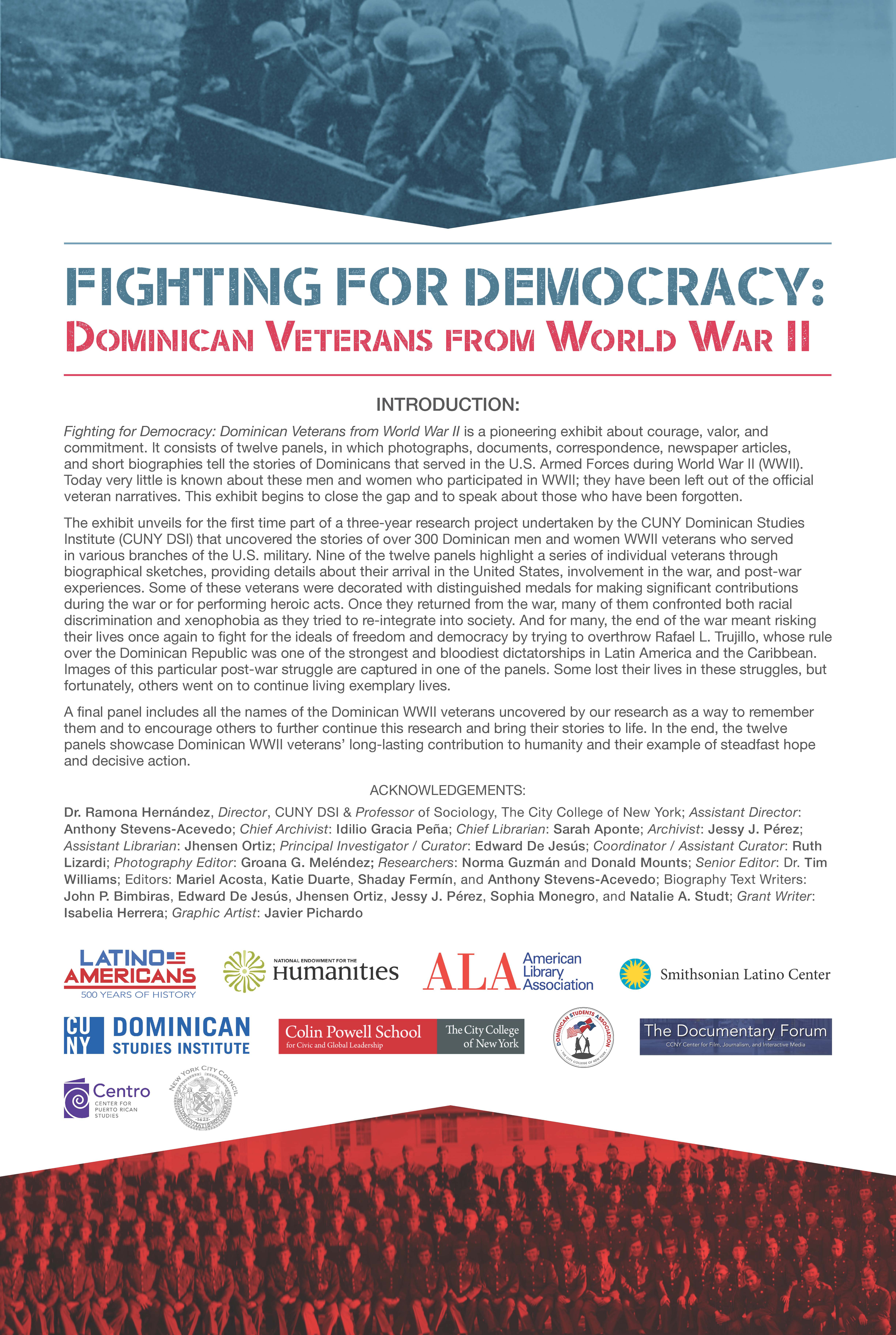 Fighting for Democracy: Dominican Veterans from World War II